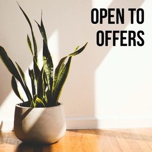 Open to reasonable offers!